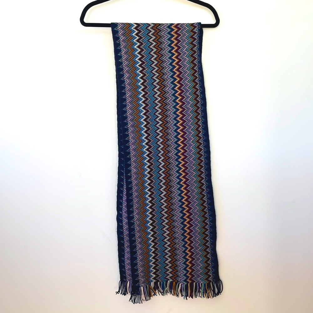 Missoni Wool Zig Zag Scarf